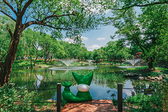 생태연못 체험사진1