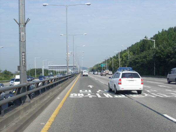 강변북로(난지방향) 성산대교 지난 890M 사진