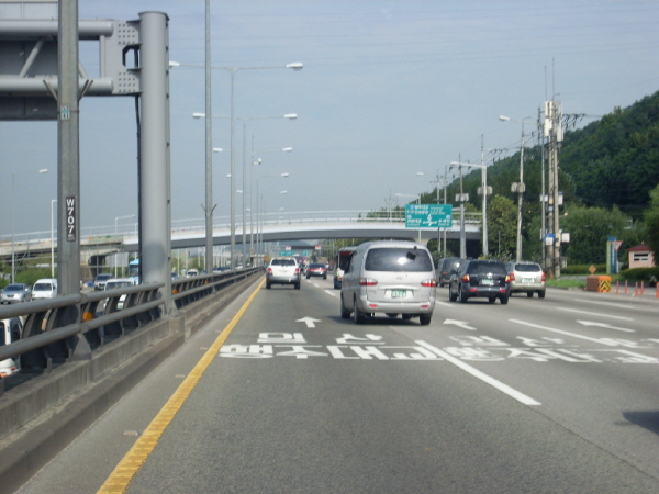 강변북로(난지방향) 성산대교 지난 1,695M 사진