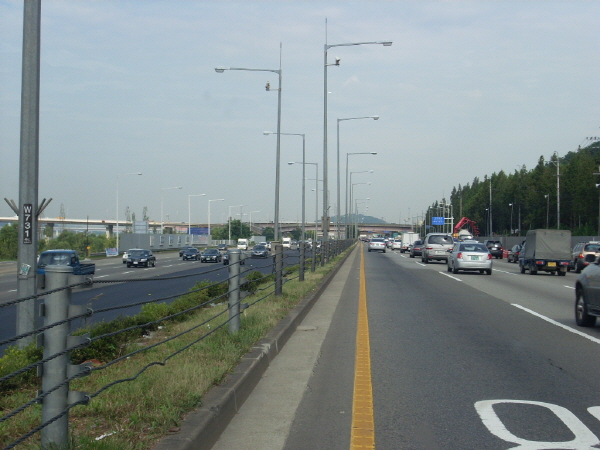 강변북로(난지방향) 성산대교 지난 2,500M 사진