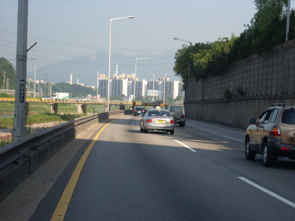 동부간선도로(상계방향) 월계1교 지난 225M 사진